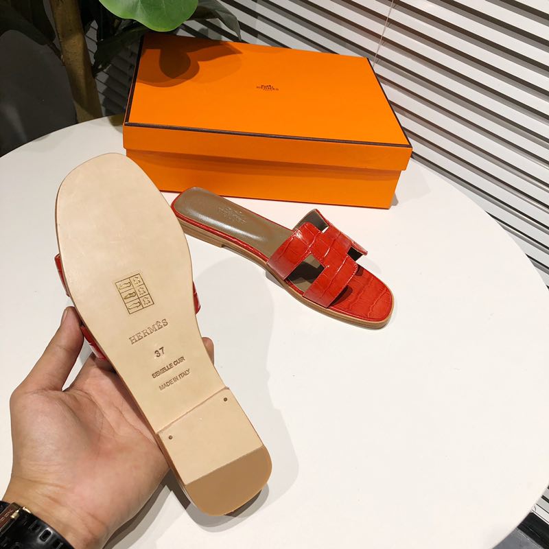 Hermes Slippers